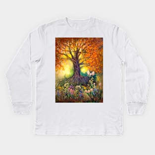 Big tree Kids Long Sleeve T-Shirt